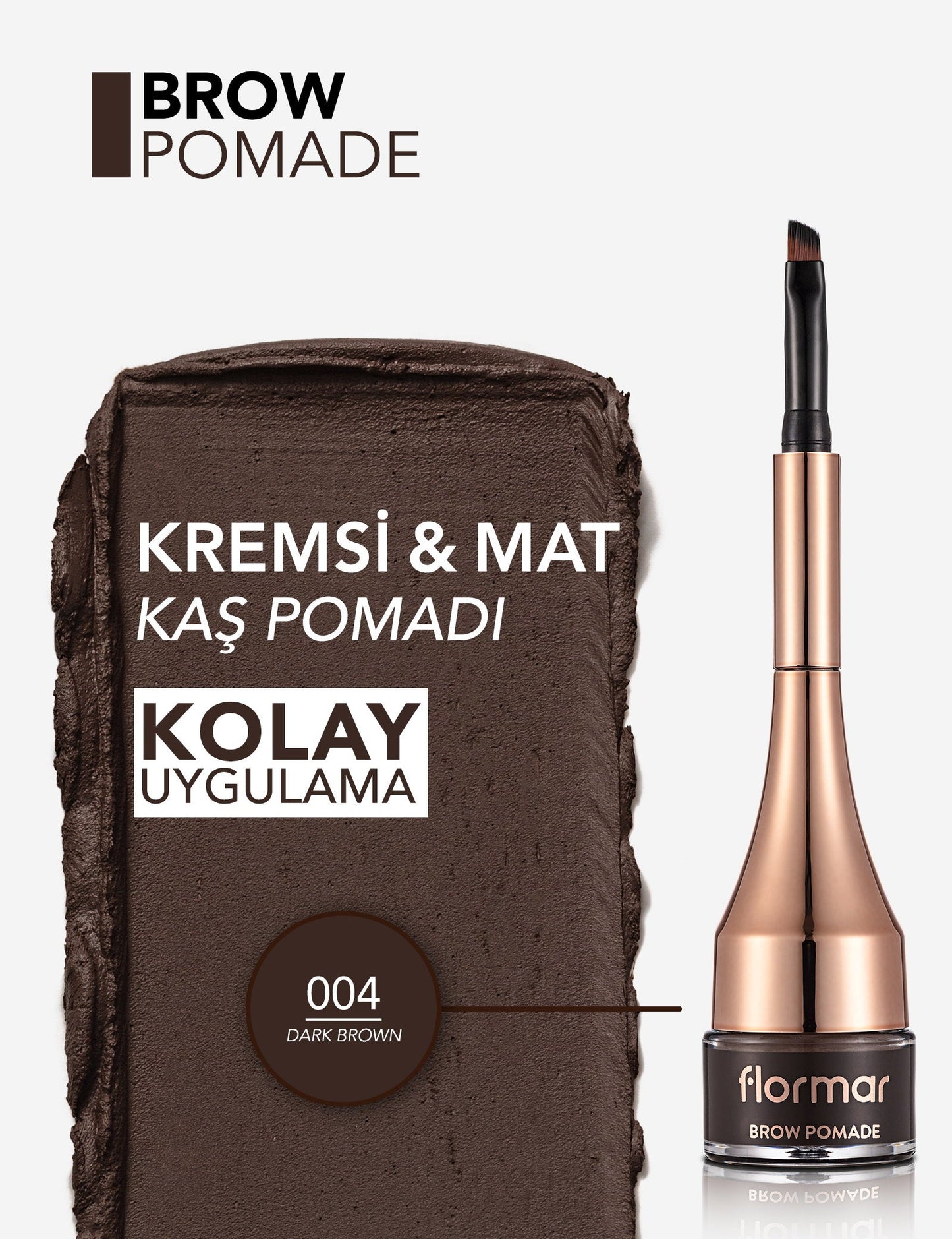Flormar Creamy Gel Brow Pomade Matte Finish 1pc