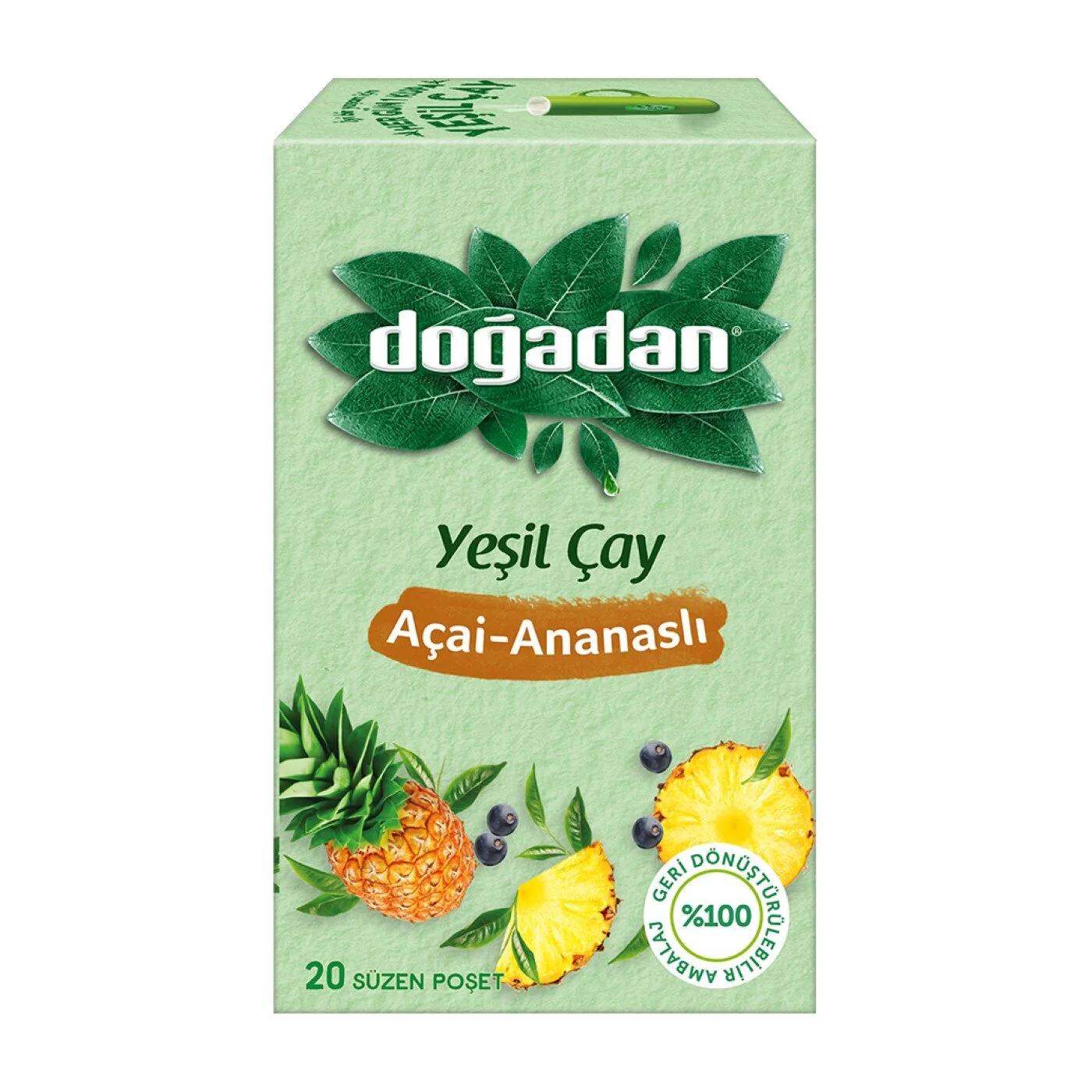 Dogadan Green Tea with Acai & Pineapple 20 Tea Bags