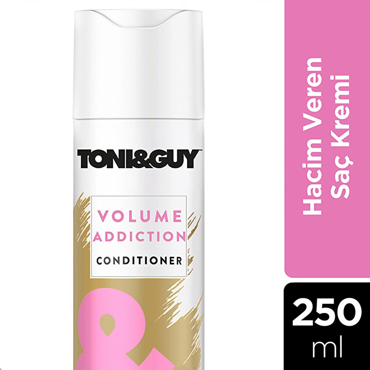 Toni&Guy Volume Addiction Hair Care Cream for Fine Hair - 250ml, Nourishing & Volumizing