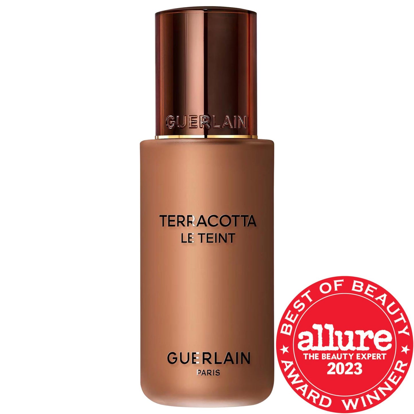 Guerlain Terracotta Le Teint: Luminous Matte Foundation - 24H Wear, Medium Coverage, Healthy Glow, Cruelty-Free & Argan Oil Infused