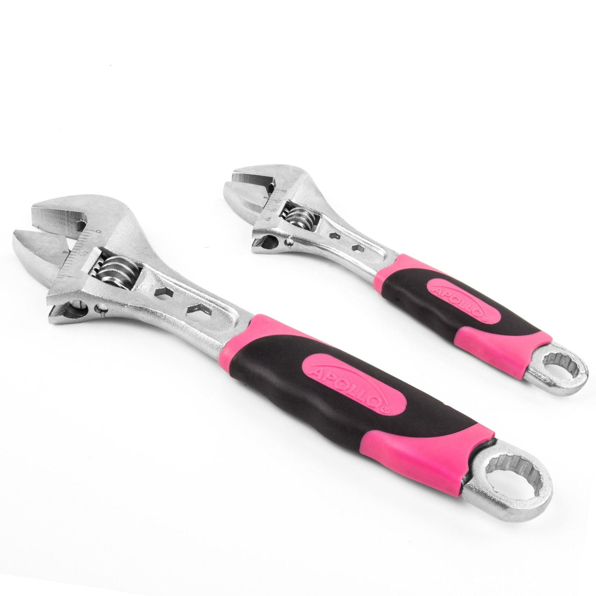 2 Adjustable Wrenches - Pink - DT5007P