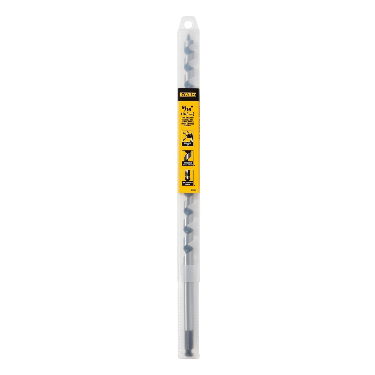 DeWalt DW1683 Drill Bit, Ship Auger, 3/4 Inch X 17 Inch