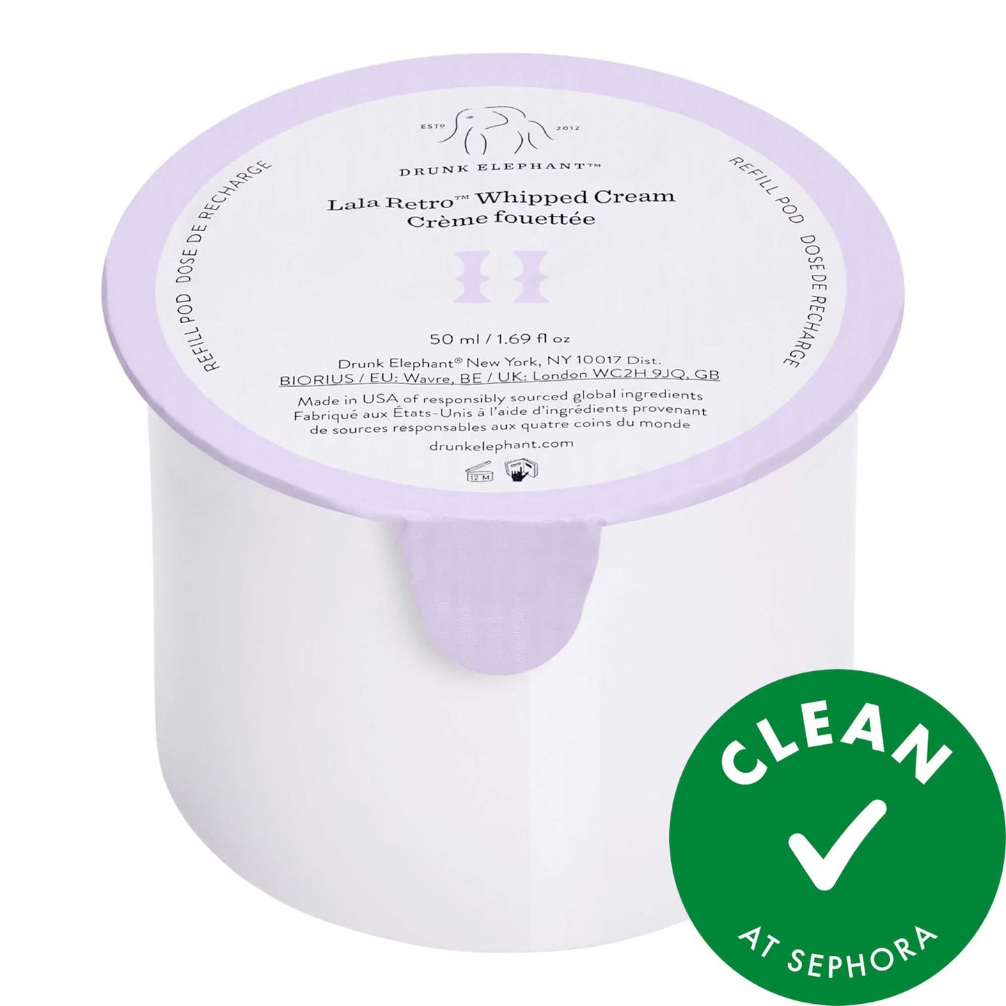 Drunk Elephant Lala Retroª: Nourishing Face Moisturizer with African Oils & Ceramides - Hydrates, Rejuvenates & Reduces Fine Lines - Vegan & Cruelty-Free