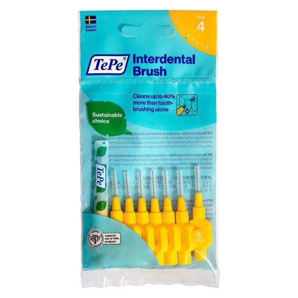 Tepe Interdental Brush 0.7 mm - Premium Oral Hygiene Tool for Tight Spaces