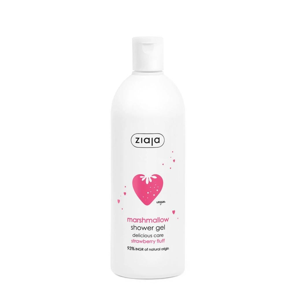 Ziaja Marshmallow Strawberry Fluff Shower Gel 500 ml