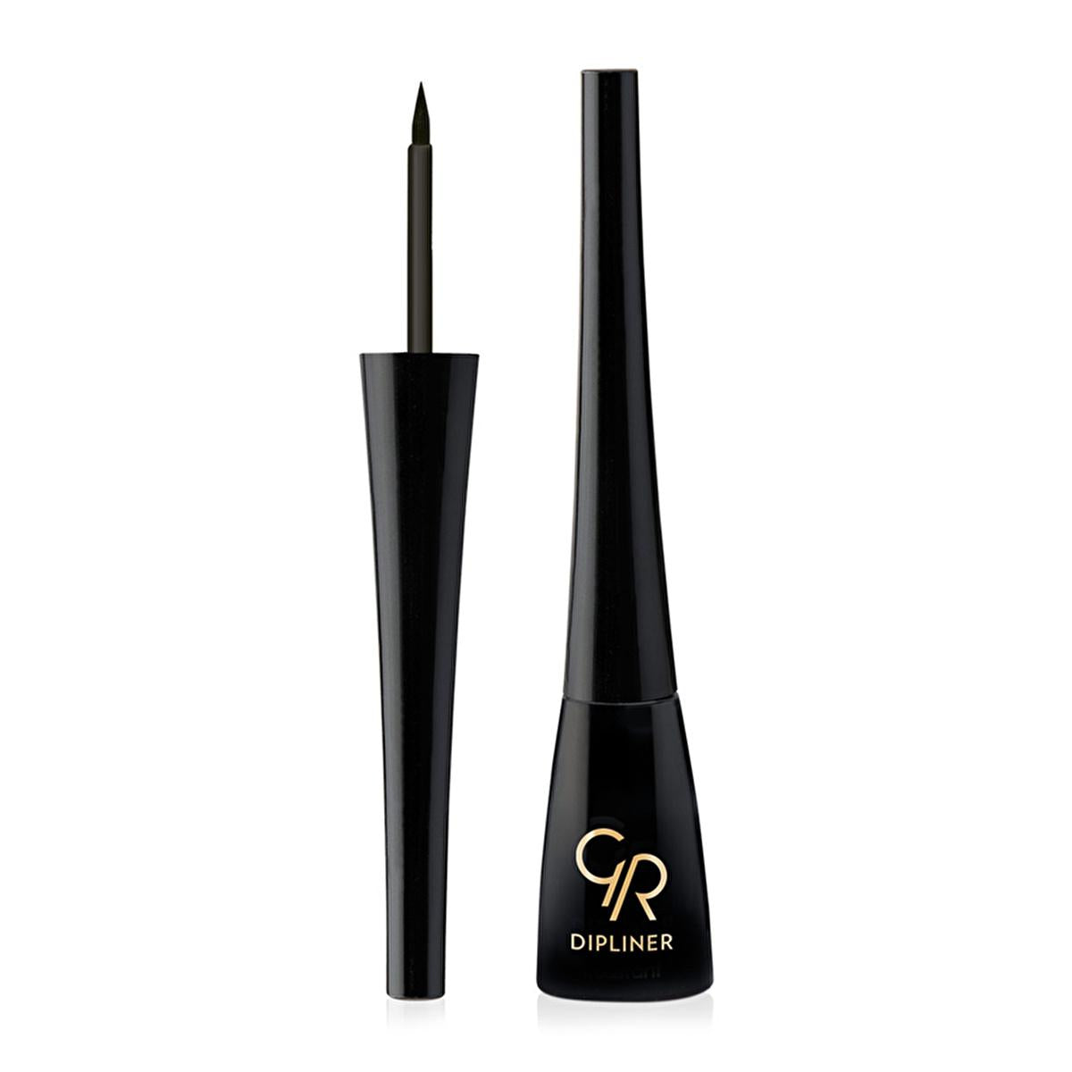 Golden Rose Liquid Eyeliner - Black, Precise & Easy Apply for Dramatic Eye Look