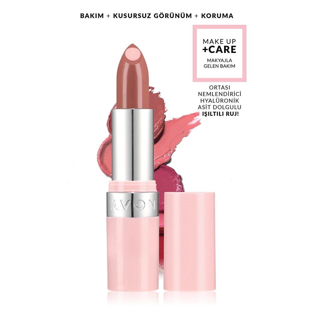 Avon Make Up +Care Hydramatic Shine Lipstick Mauve Creme