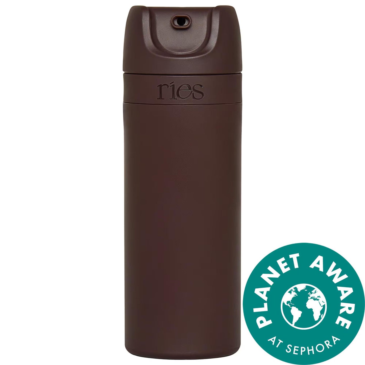 Essential Refillable Travel Container - Leakproof & TSA Approved - Sundown Plum Brown - Reusable Travel Size Bottles for Cosmetics & Toiletries