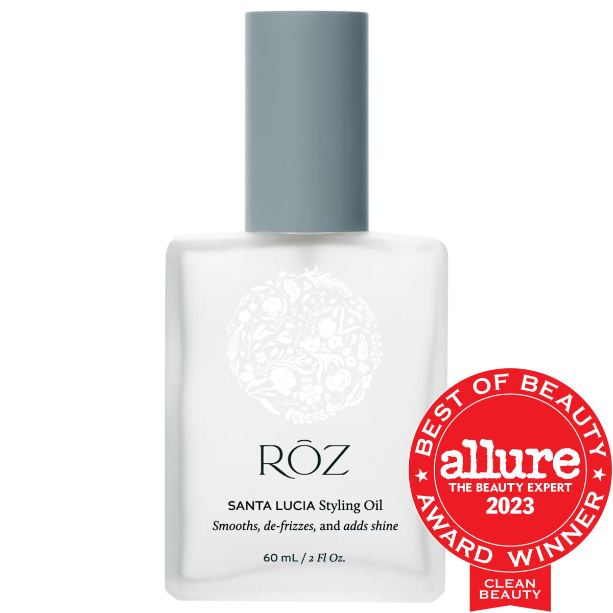 Santa Lucia Heat Protectant Hair Oil: 450¡F Protection, Tames Frizz & Adds Shine | Argan, Olive & Chamomile Oils