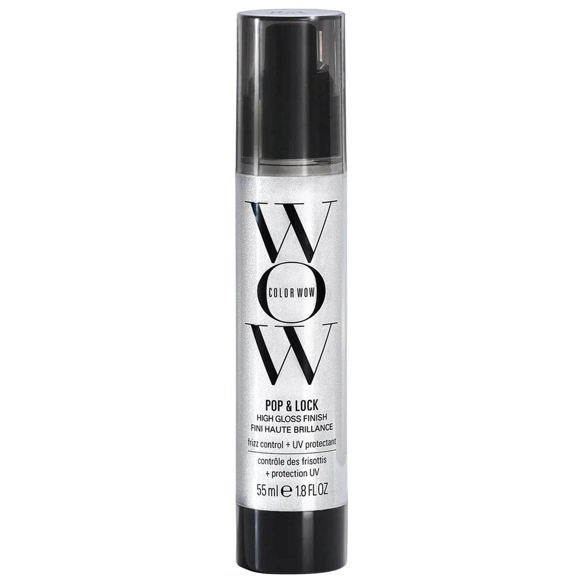 Pop + Lock Frizz Control + Glossing Serum - Vegan Hair Serum for Smooth, Shiny Hair