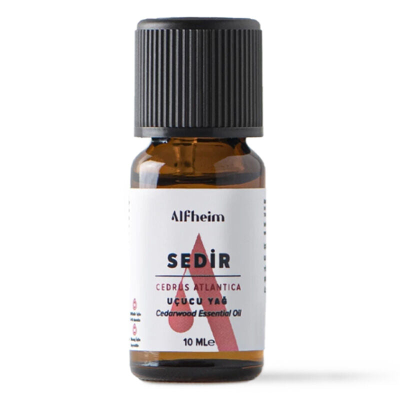 Alfheim Cedarwood Essential Oil for Skin and Aromatherapy 10 ml