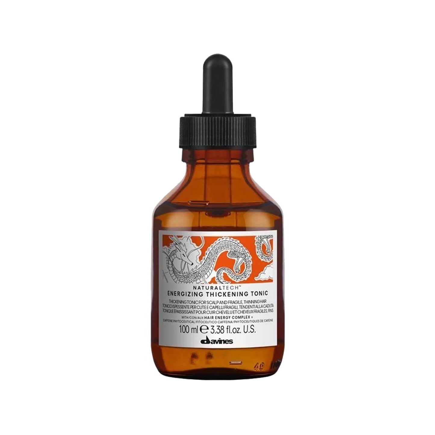 Davines Hair Thickening Tonic - Energizing Formula for Thinner Hair, 100ml