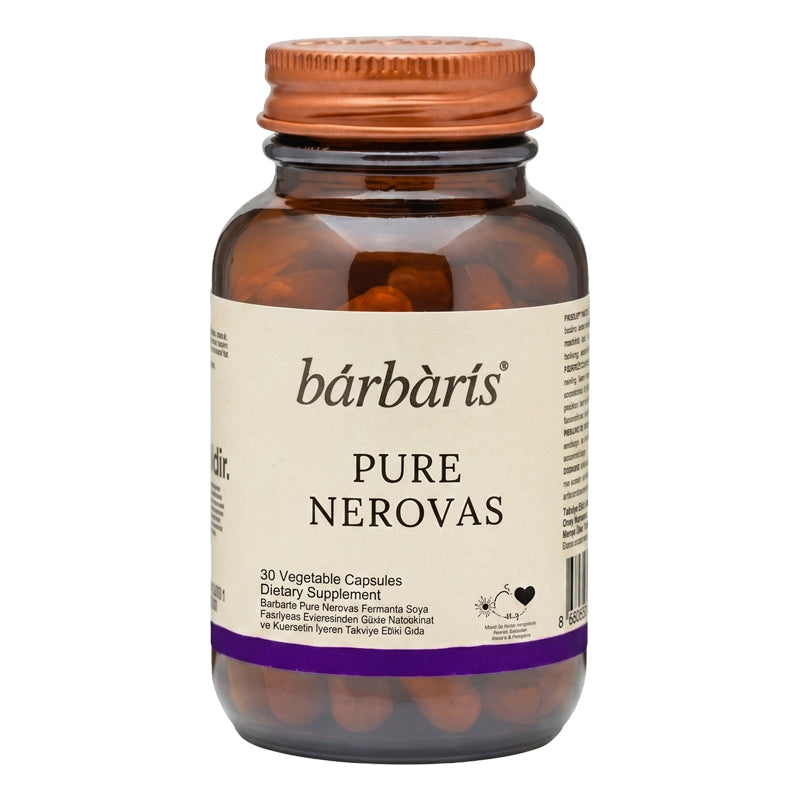 Barbaris Pure Nerovas Dietary Supplement with Nattokinase 30 Capsules