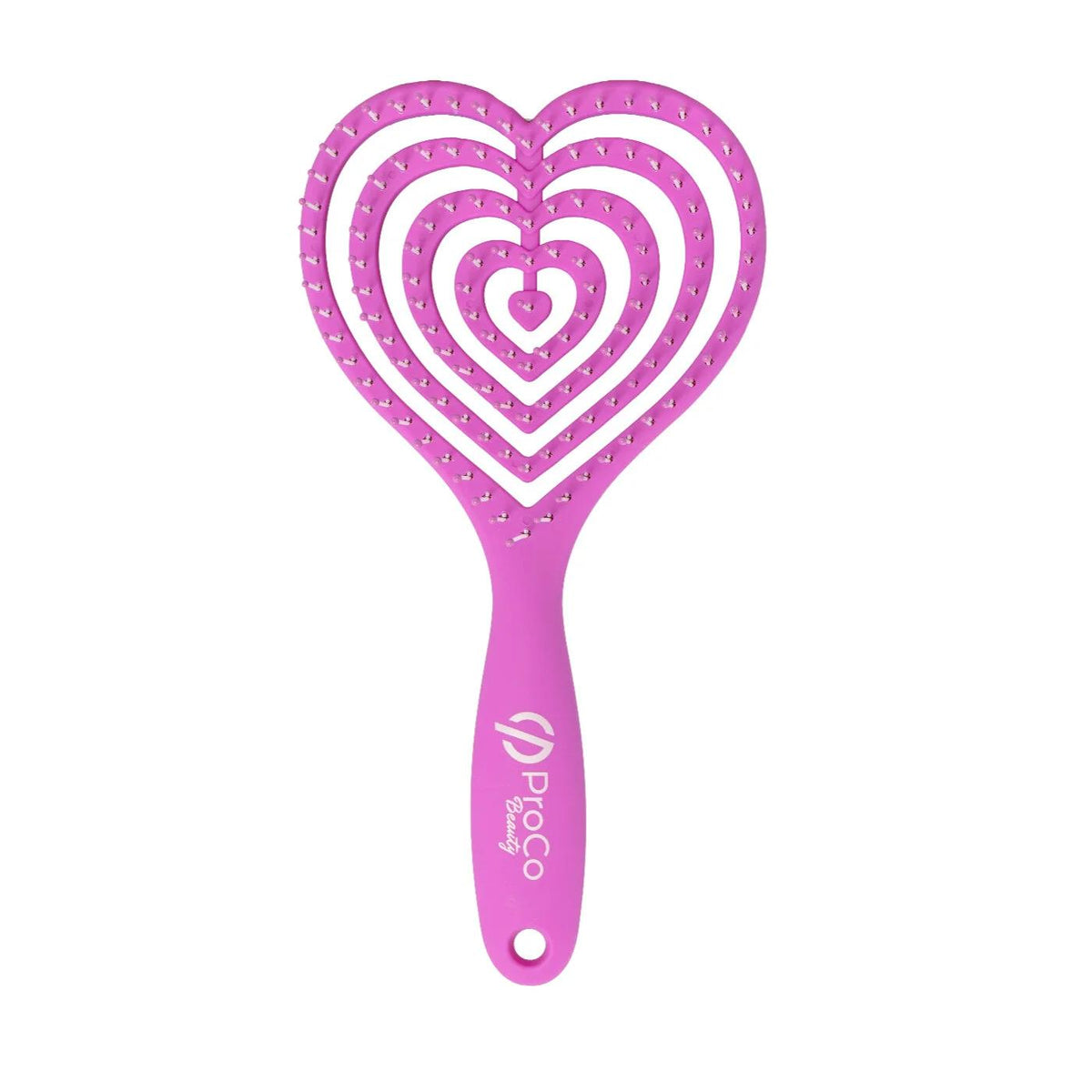 Proco Beauty 3D Flexible Love Hairbrush for Detangling