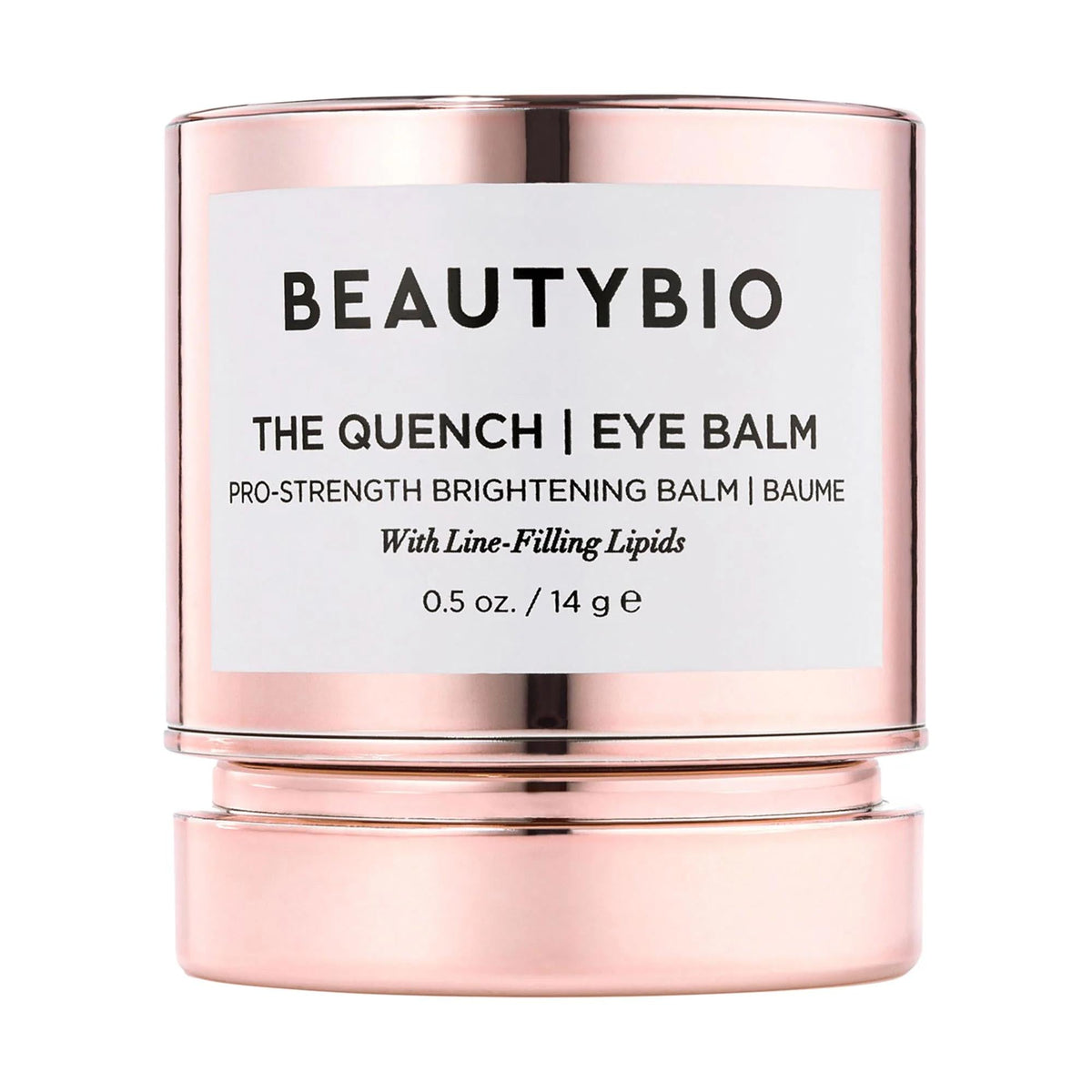 The Quench Brightening Eye Balm - Vegan Anti-Aging Eye Cream with Jojoba & Olive - Hydrating Eye Treatment for Fine Lines & Dark Circles