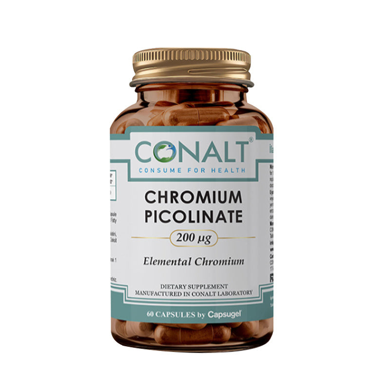 Conalt Chromium Picolinate 200 mcg Supplement - 60 Capsules