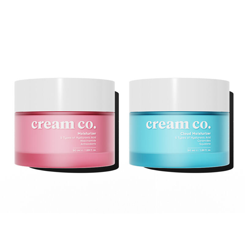 Cream Co. Moisturizer Duo Hydrating Face Cream Set 2 x 50ml