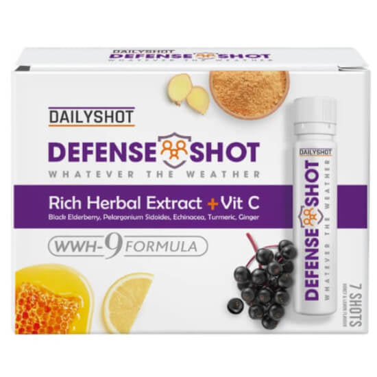 Dailyshot Defense Shot Herbal Liquid Supplement 7 Pieces