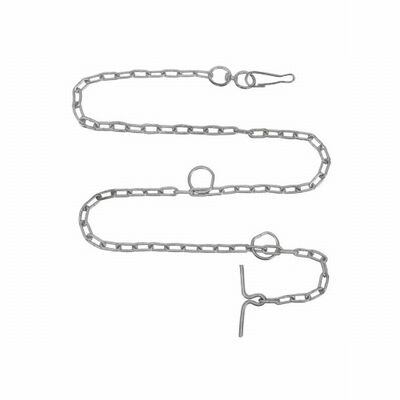 Doggie Galvanized Garden Tie-Out and Lead Chain 150 cm