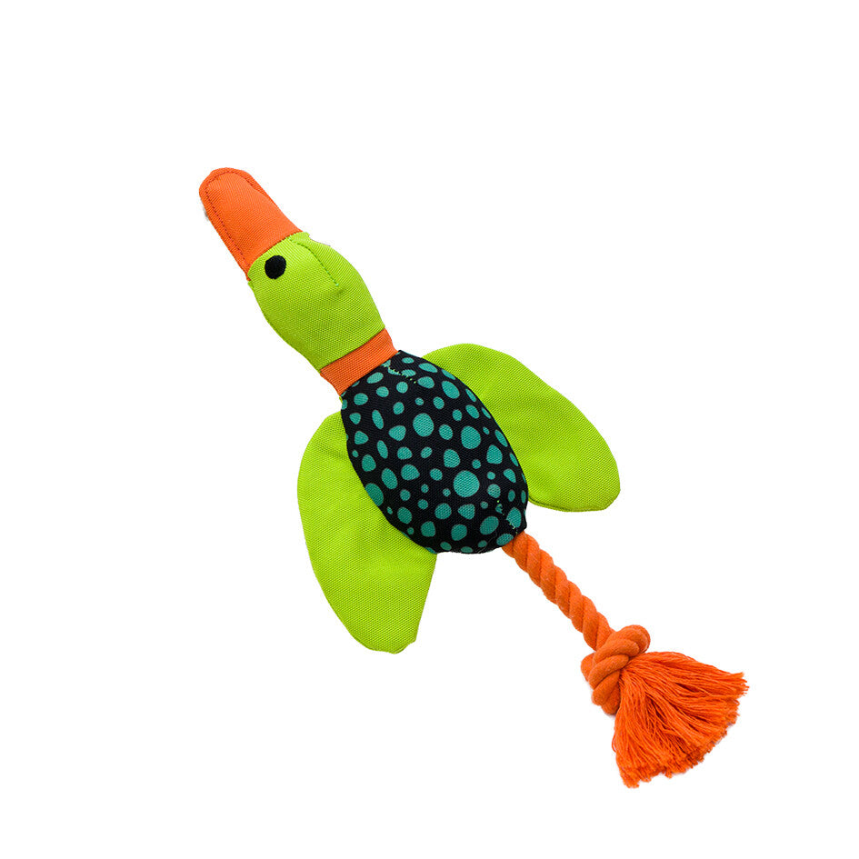 Eastland Plush Goose Squeaky Crinkle Dog Toy 30x12cm