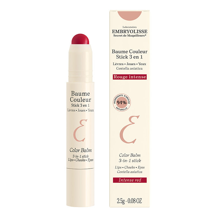 Embryolisse Intense Red Color Balm Moisturizing Lip Tint 2.5g