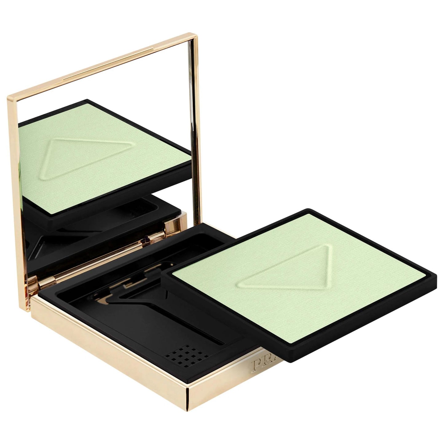 Reset Makeup Setting Powder - Refillable, Mattifying, Squalane-Infused for Long-Lasting Makeup - Universal Green Shade