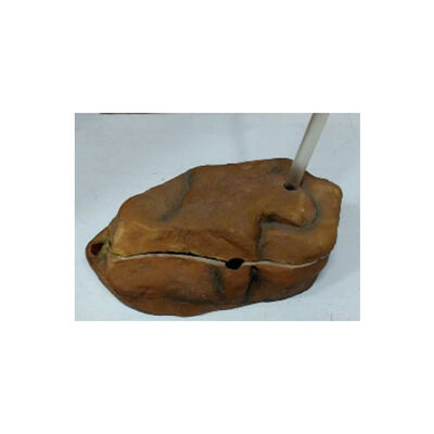 Eurogold Floating Turtle Island Aquarium Decor 21.5x14.5x5.5 cm