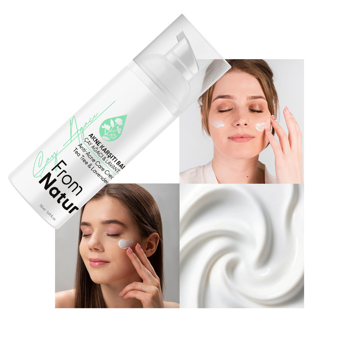 From Natura Tea Tree & Lavender Clarifying Cream 50 ml