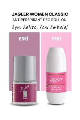 Jagler Classic: Women's Alcohol-Free Roll-On Deodorant - Long Lasting Fresh Scent & Sensitive Skin Protection, 50ml