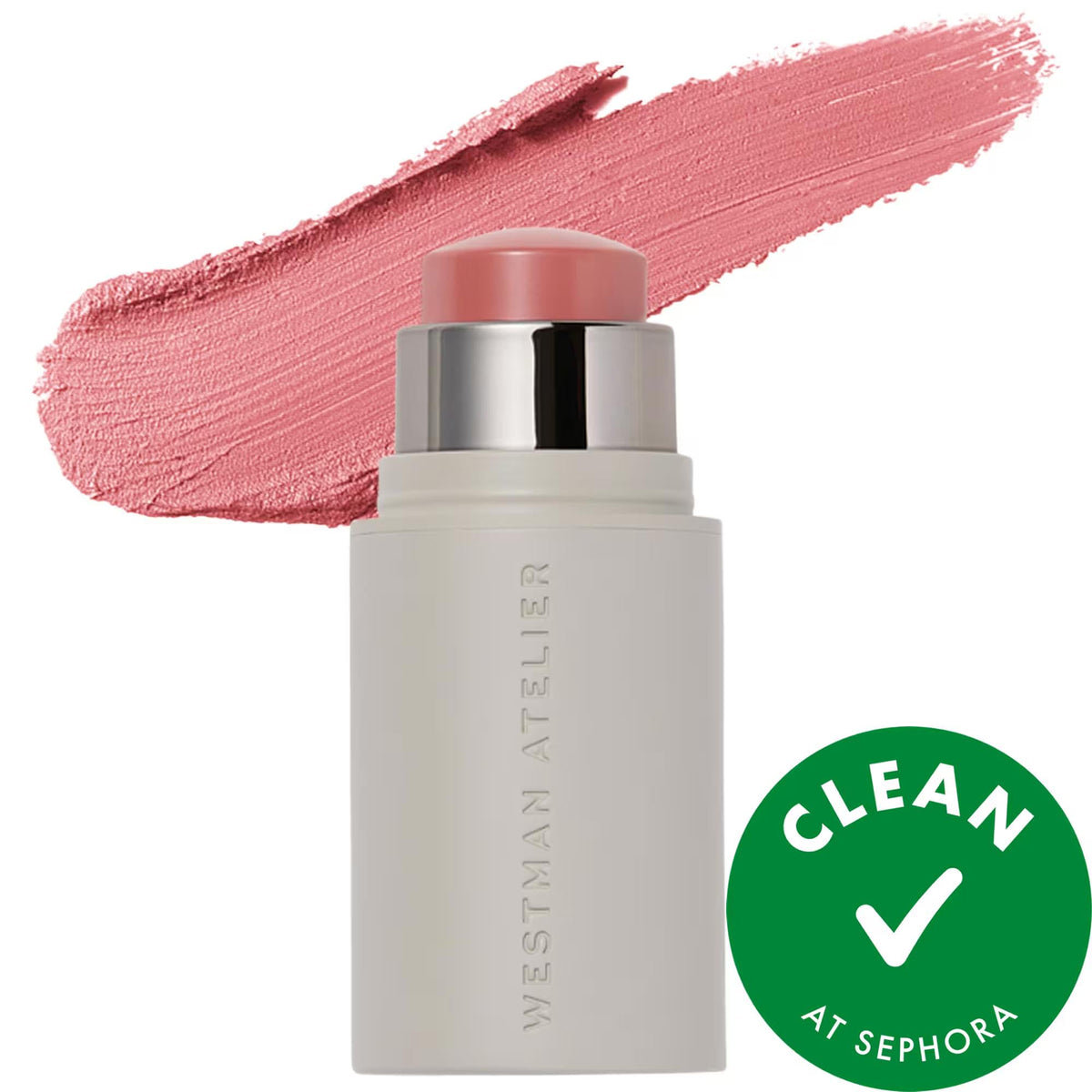 Baby Cheeks Lip + Cheek Cream Blush Stick - Natural, Hydrating Makeup for Lips and Cheeks, Cruelty-Free & Vegan