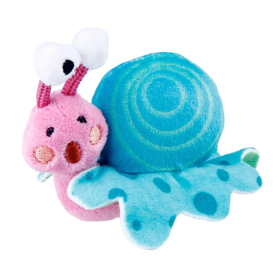 Gigwi Catnip Snail Light-Up Cat Toy for Active Play 12cm