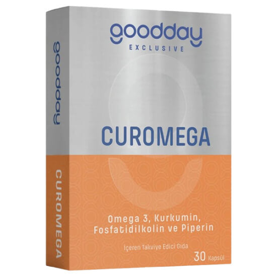 Goodday Curomega Daily Wellness Supplement 30 Capsules