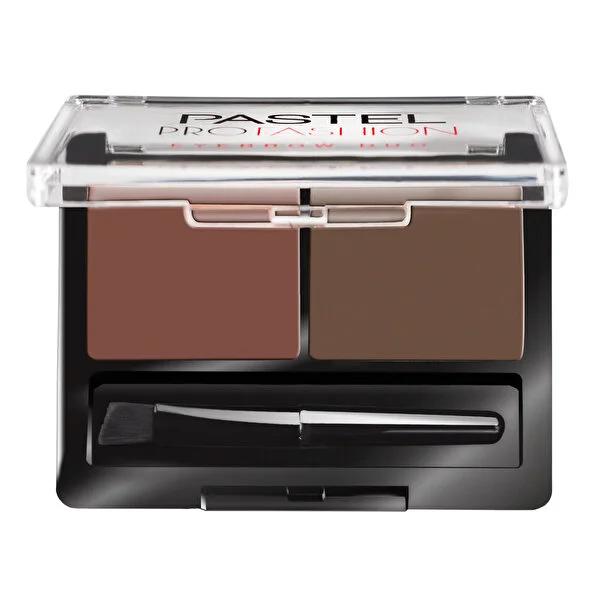 Profashion Eyebrow Duo Makeup Kit - Long-Lasting Eyebrow Shaping & Filling Solution