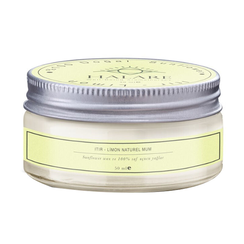 Halare Aromatherapy Geranium & Lemon Scented Candle 50 ml