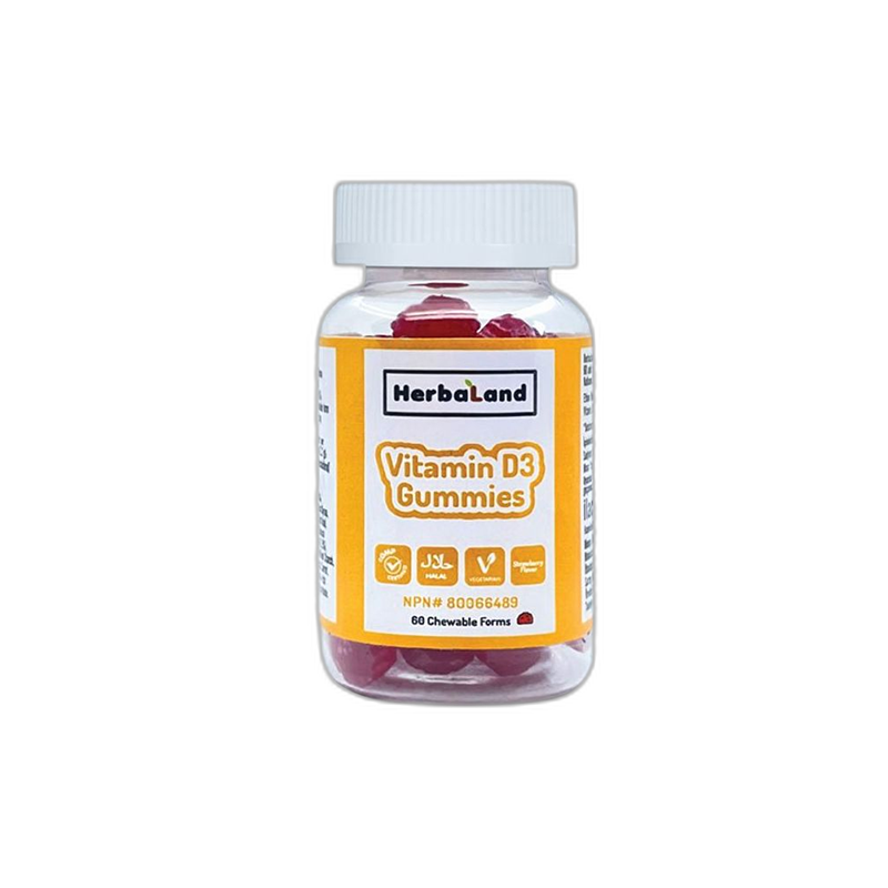 Herbaland Vitamin D3 Gummies for Kids 60 Count