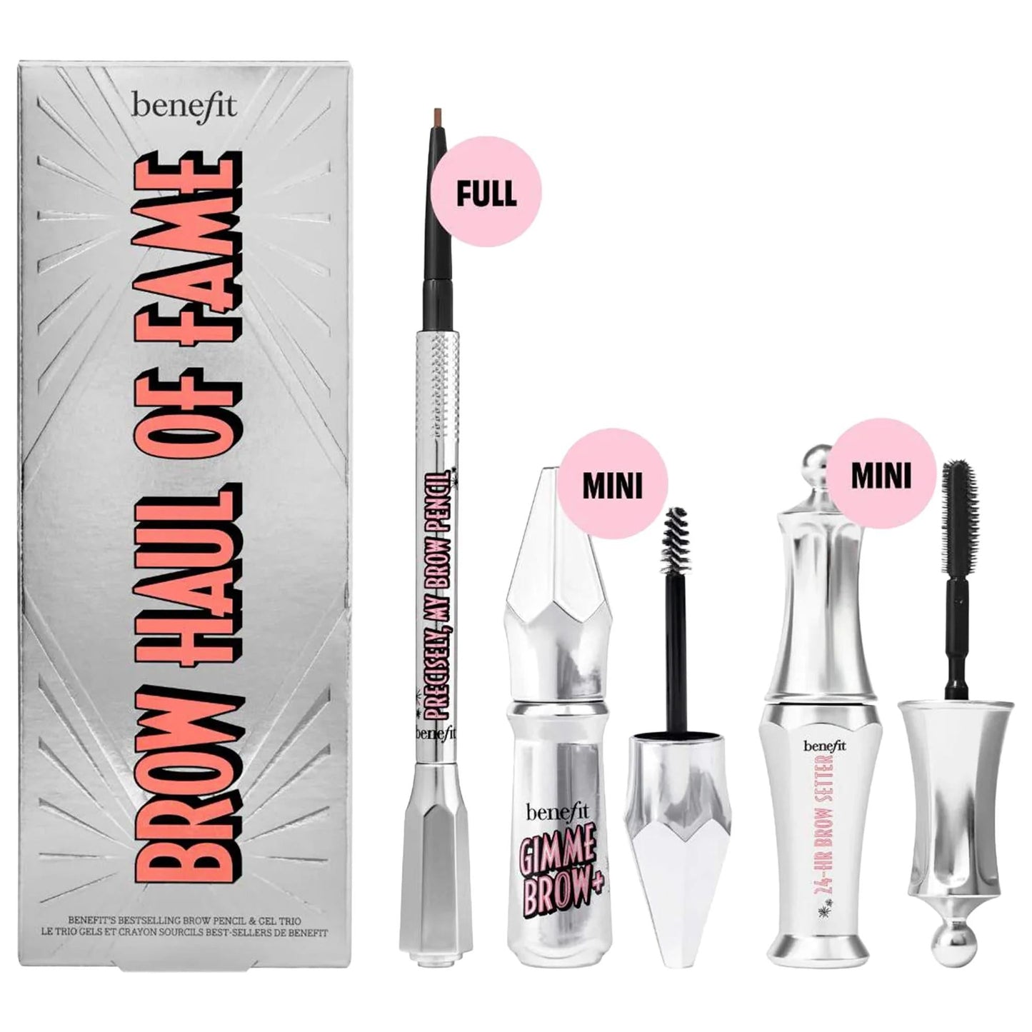 Anastasia Brow Haul of Fame Brow Bestsellers Set - Precise Definition, Volumizing, Long-Lasting Brow Grooming Kit