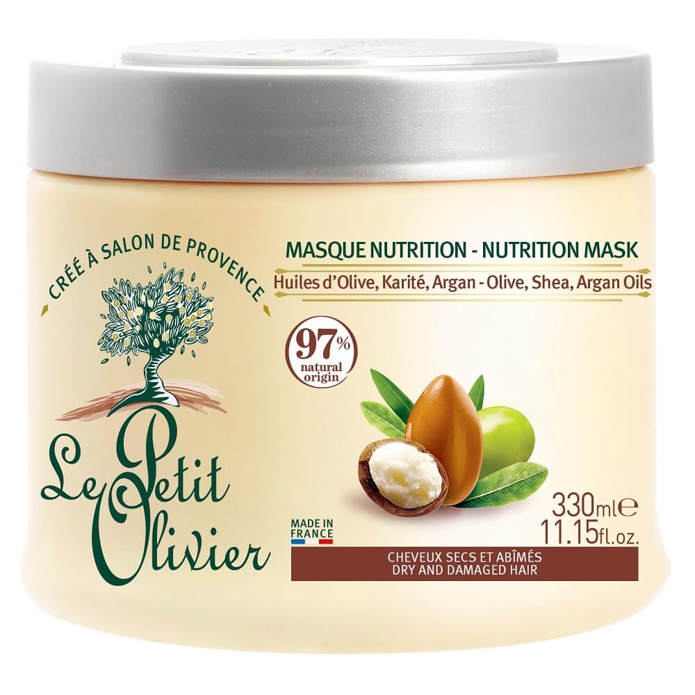 Le Petit Olivier Olive, Shea & Argan Hair Mask 330ml