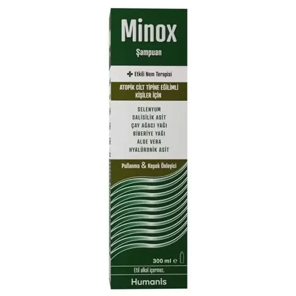 Minox Atopic Skin Prone Shampoo for Gentle Scalp Care 300 ml
