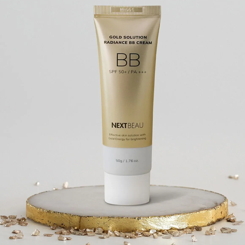 Next Beau Gold Solution Radiance BB Cream in Light Beige 50 ml