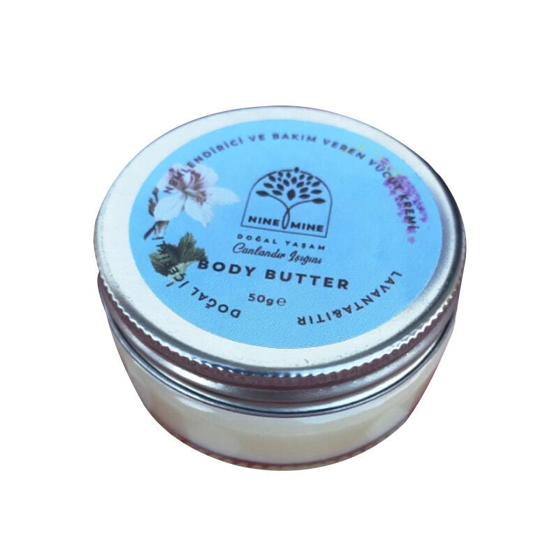 Nine Mine Natural Moisturizing Body Cream with Shea Butter 50 ml