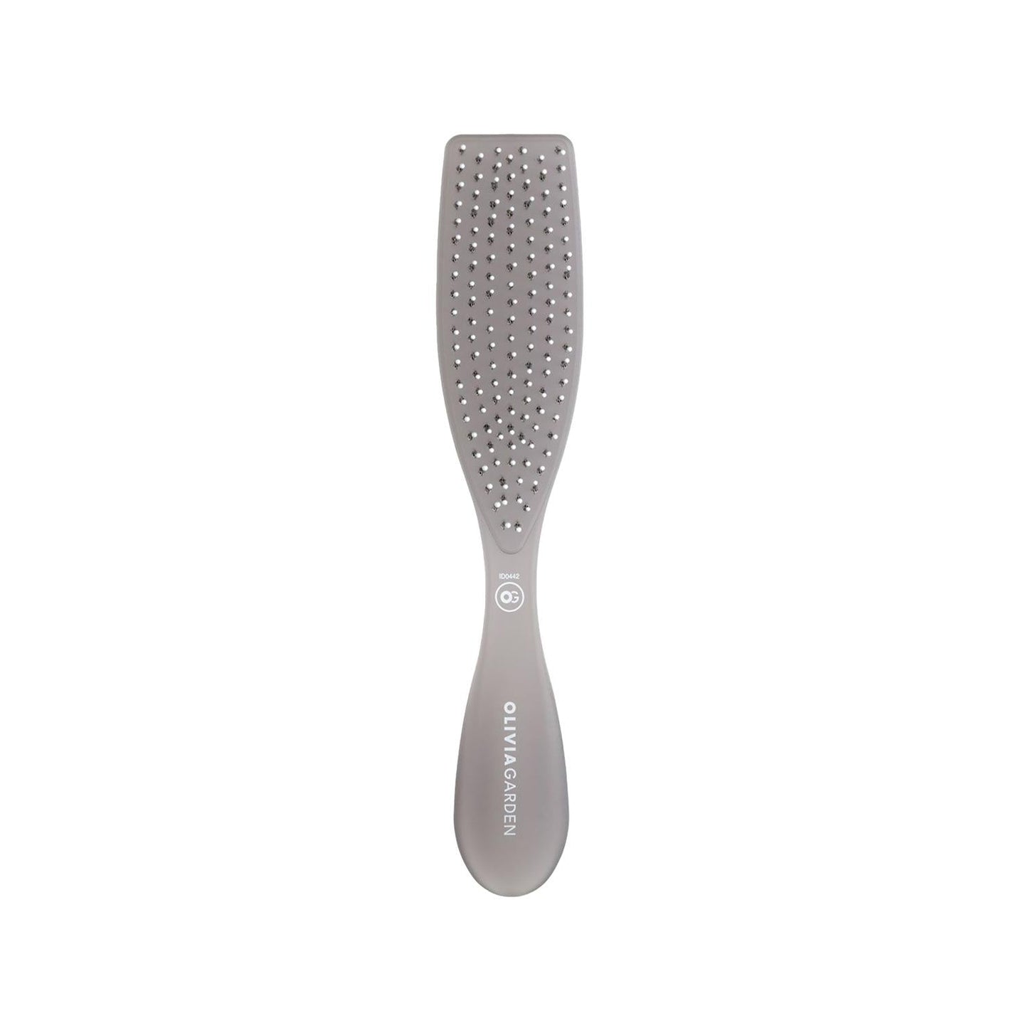 Olivia Garden Essential Style Wet Medium Hair Bristles Ice Grey Hair Brush