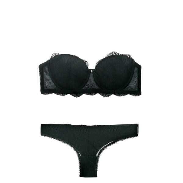 Pierre Cardin 4797 Black Bra Set with Comfort Fit