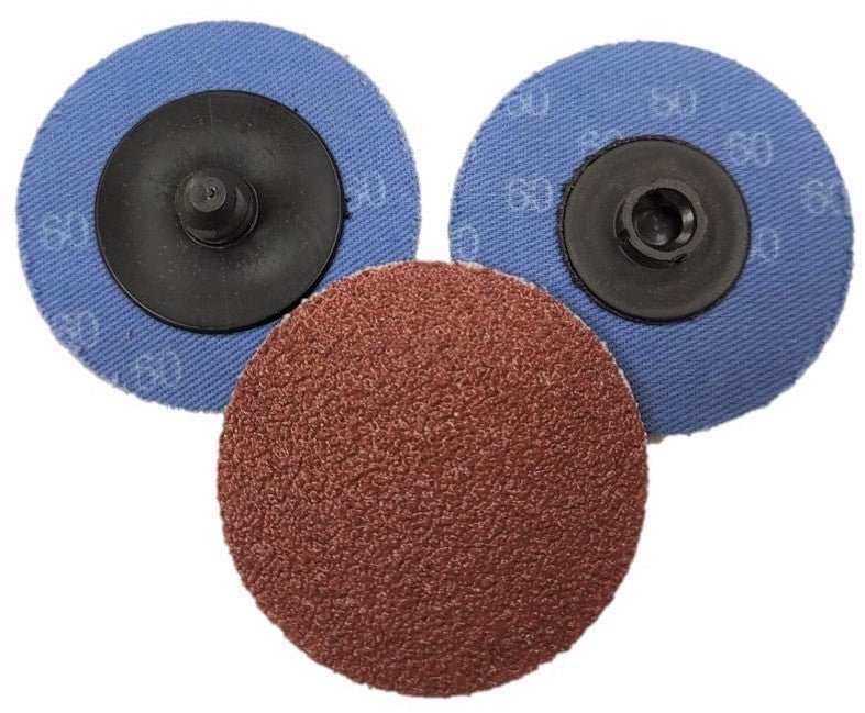 Preferred Abrasives Quick-Lock Discs Type R 60 AO Premium Grit 2" 31653