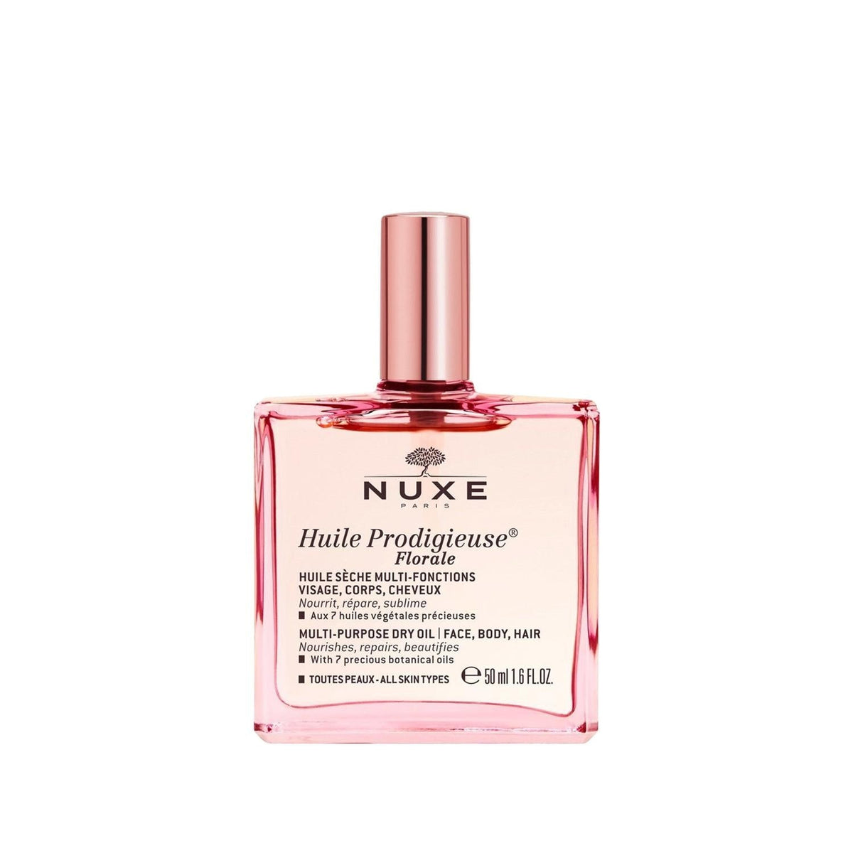 Nuxe Huile Prodigieuse Florale Multi-purpose Dry Oil for Face, Body & Hair - 50ml