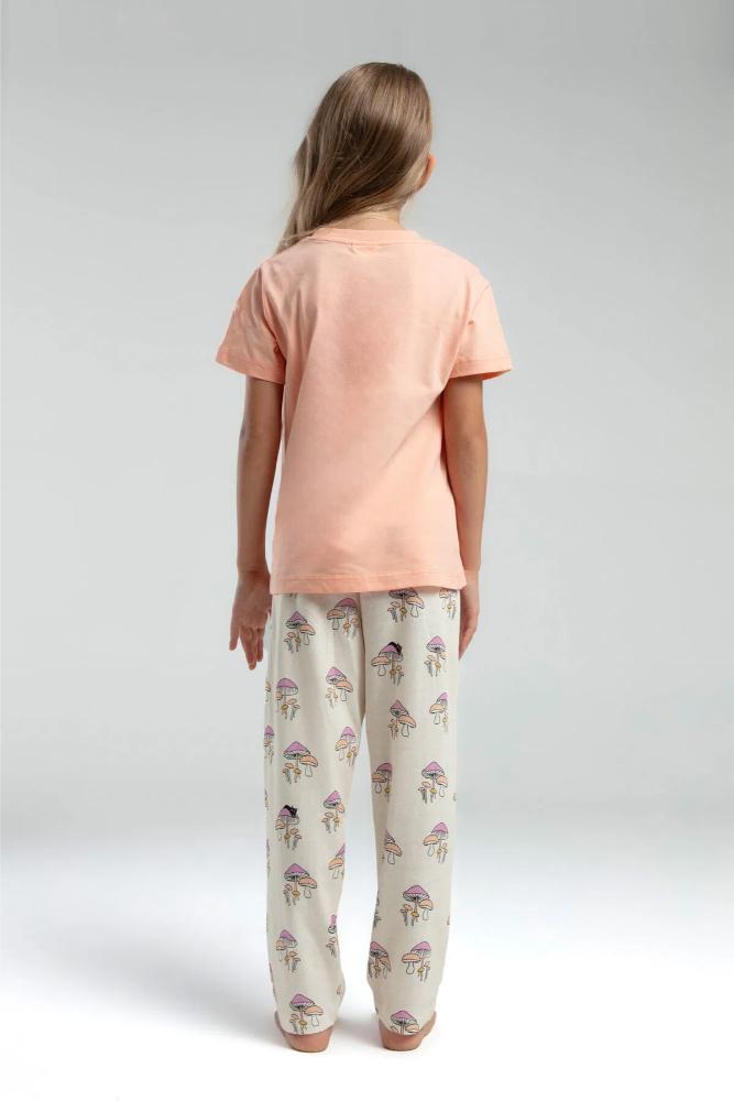 Roly Poly Teen Girls Salmon Pajama Set RP3585-G, 2-Piece