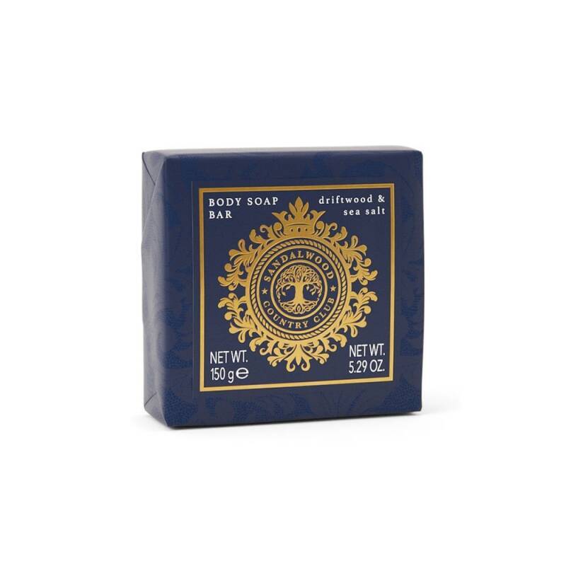 Sandalwood Country Club Driftwood & Sea Salt Soap Bar 150g