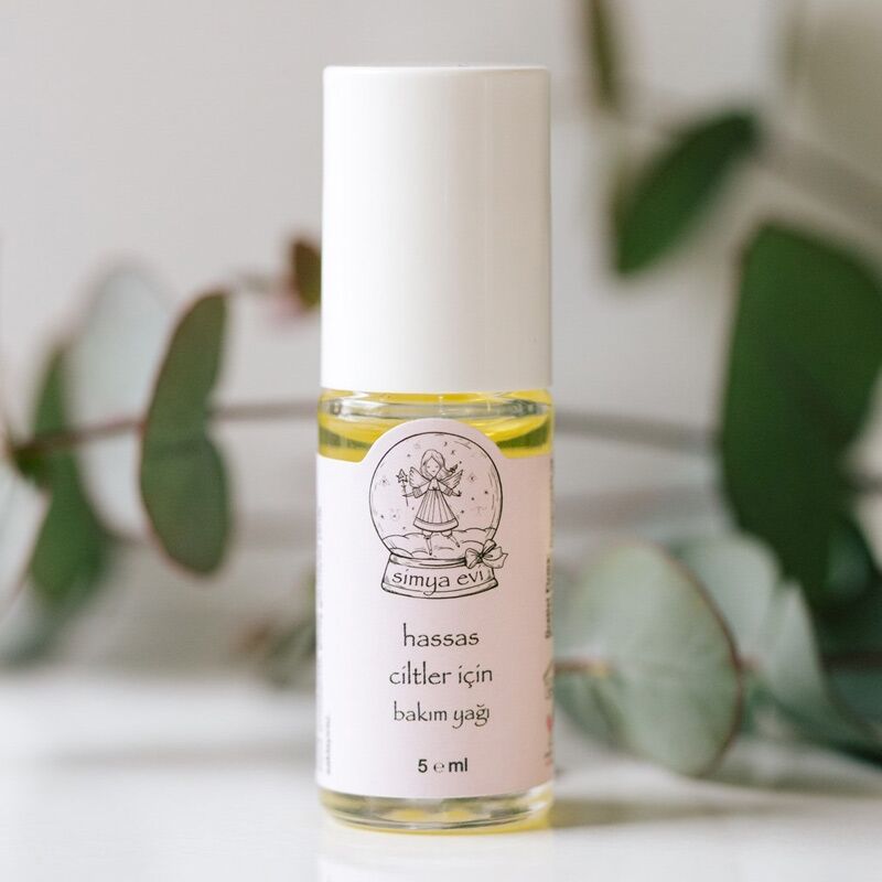 Simya Evi Sensitive Skin Face Oil for Soothing Hydration 5ml