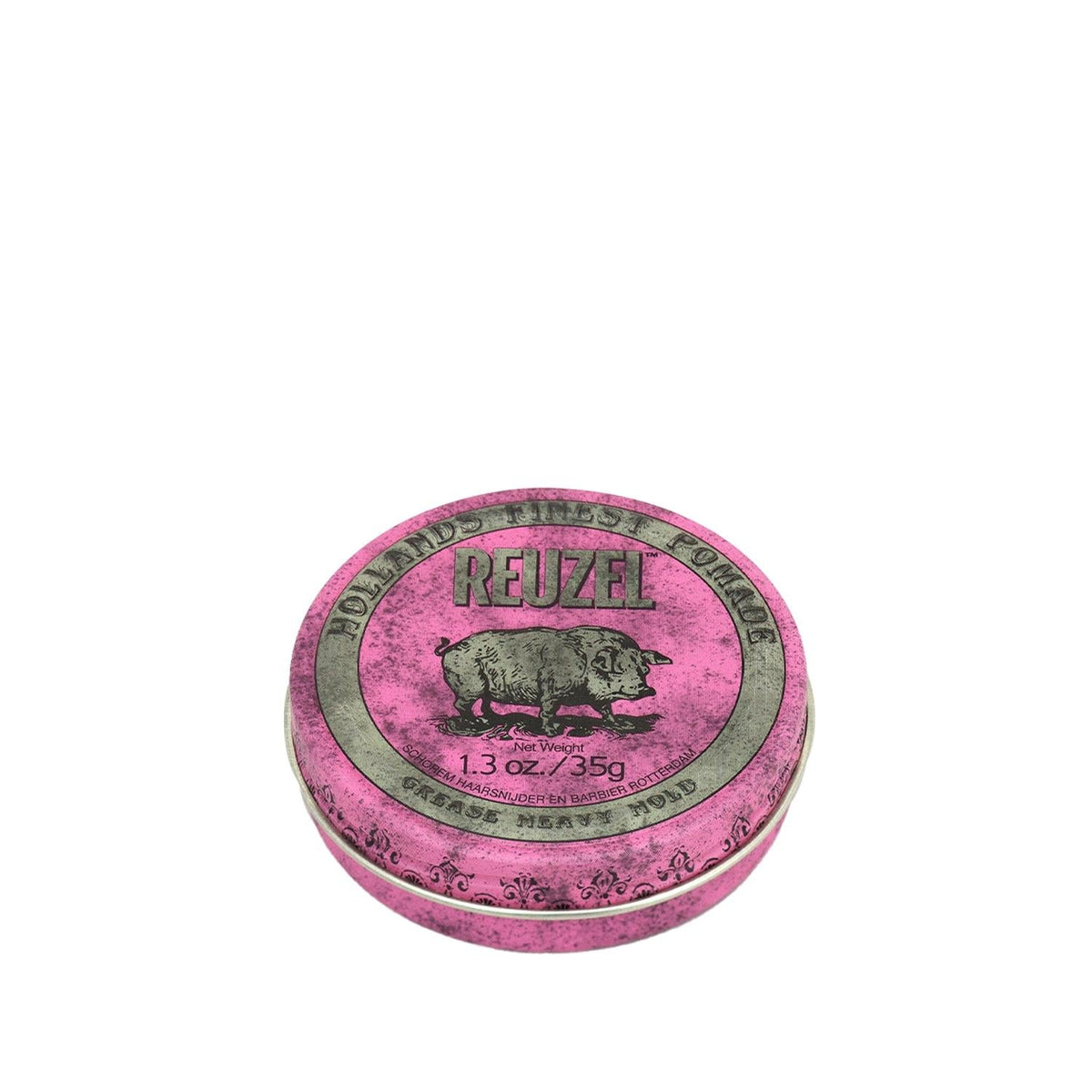 Reuzel Pink Heavy Grease 35g - Strong Hold Hair Styling Product for Men & Women