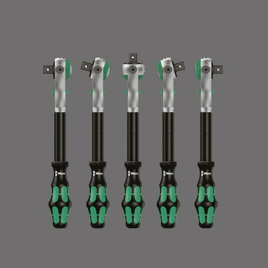 Wera Kraftform Kompakt Zyklop Speed Ratchet Set 1/4" Drive Metric 05051045001