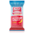 Benri Bath & Kitchen Hygiene Wipes 50 Count